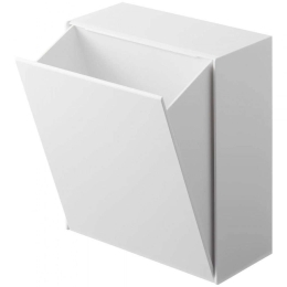 Κουτί Αποθήκευσης Επιτοίχιο YMZK5433 17x8,7/16x20cm White Yamazaki ABS