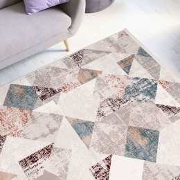 Χαλί Akropolis 225 Grey-Salmon Kayoom 200X300cm