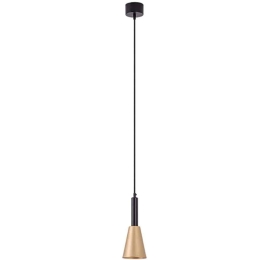 Φωτιστικό Οροφής 22180 10,5x24cm Led 840Lm 7W 3000K Black-Gold