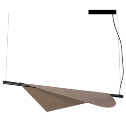 Φωτιστικό Οροφής - Ράγα 22229 120x35x25cm Led 1620Lm 18W Black-Bronze
