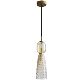 Φωτιστικό Οροφής 23008 Φ11x42cm 1xE14 40W Brass