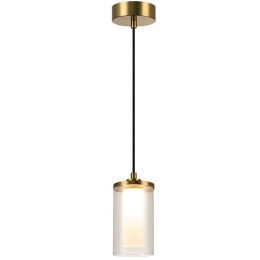 Φωτιστικό Οροφής 23018 Φ11x22cm Dim Led 846lm 9W 3000K Gold