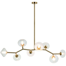 Φωτιστικό Οροφής - Ράγα 23023 113x63x103cm 8xG9 5W Gold