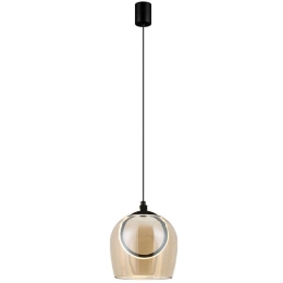 Φωτιστικό Οροφής 23079 Φ20x23cm Led 639lm 6W 3000K Black-Champagne