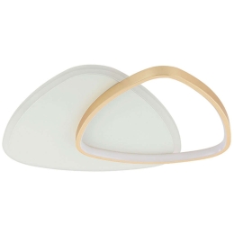 Φωτιστικό Οροφής - Πλαφονιέρα 23093 49x39x6,2cm Dim Led 2125lm 36W 3000K Gold