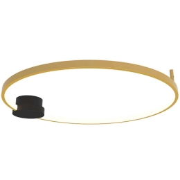 Φωτιστικό Οροφής - Πλαφονιέρα 23096 64x60x6cm Dim Led 1418lm 24W 3000K Black-Gold