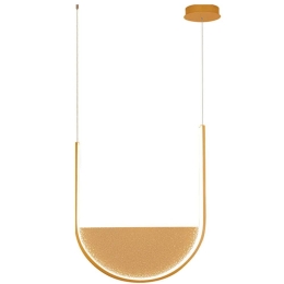 Φωτιστικό Οροφής 23165 40x5x49cm Dim Led 2235lm 28W Gold-Champagne