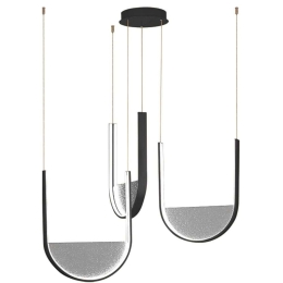 Φωτιστικό Οροφής 23168 66x67x230cm Dim Led 4312lm 54W Black-Light Grey