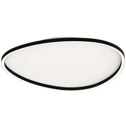Φωτιστικό Οροφής - Πλαφονιέρα 23208 59x59x6cm Dim Led 2602lm 39W 3000K Black