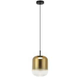 Φωτιστικό Οροφής 23216 Φ23x36cm Led 780lm 12W 3000K Black-Gold