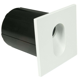 Φωτιστικό Τοίχου Χωνευτό E319 7x7,5x7cm Led 133lm 3W 3000K White