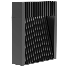 Φωτιστικό Τοίχου - Απλίκα E353 16,4x4,7x20cm Led 638lm 13W 3000K Graphite