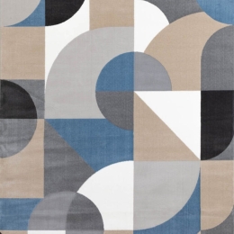 Χαλί Vagio Shapes A655ACD Grey-Blue Ezzo 195X290cm