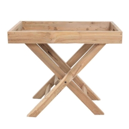 Τραπεζάκι Βοηθητικό Sanak 0060110 (70x45x60cm) Natural Soulworks