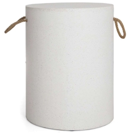 Σκαμπό Mauro 0800012 35x35x44cm Terazzo White Soulworks