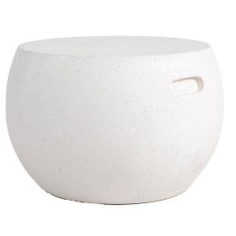 Τραπέζι Καθιστικού Rieti 0800047 44x44x34cm White Soulworks