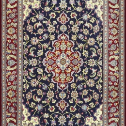 Χειροποίητο Χαλί Persian Ghom Wool 201Χ133 201Χ133cm