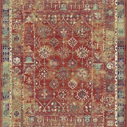 Χαλί Sonia 9937/301220 Beige-Red New Plan 160X230cm