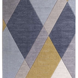Χαλί Dali 1301D Blue-Multi New Plan 80X150cm