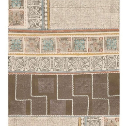 Χαλί Art 1019 Χειροποιήτο Beige-Multi New Plan 160X230cm