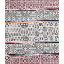 Χαλί Art 457 Χειροποιήτο Black-Red New Plan 133X190cm