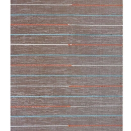 Χαλί Ribella 600 Χειροποιήτο Brown New Plan 133X190cm