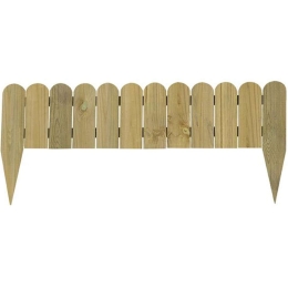 Φραχτάκι 2371 Καρφωτό Καμπυλωτό 100x20cm Natural New Plan