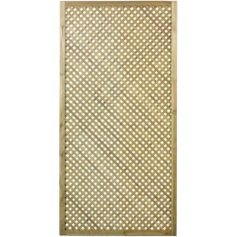 Καφασωτό 1322 Ρόμβος 2x2 90x180cm Natural New Plan