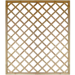 Καφασωτό TRD120180 Ρόμβος 12x12 180x180cm Natural New Plan