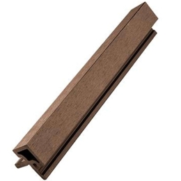 Γωνία Εξωτερική Για Πάνελ Τοίχου Wpc 8510 5,5x4,6x290cm Teak New Plan WPC