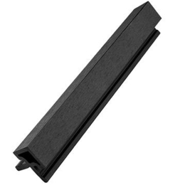 Γωνία Εξωτερική Για Πάνελ Τοίχου Wpc 8570 5,5x4,6x290cm Dark Grey New Plan WPC
