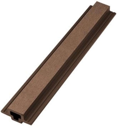 Πηχάκι Μονό Για Πάνελ Τοίχου Wpc 8510 5,4x2,5x290cm Teak New Plan WPC