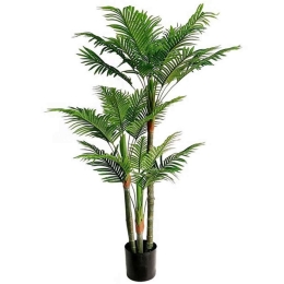 Τεχνητό Δέντρο Φοίνικας NP0268_170 Ύψος 170cm Green New Plan Πλαστικό, Ύφασμα