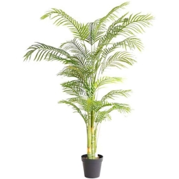 Τεχνητό Δέντρο Φοίνικας NP5506_180_22 Ύψος 180cm Green New Plan Πλαστικό, Ύφασμα