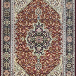 Χειροποίητο Χαλί Ghom Wool 217Χ136 217Χ136cm