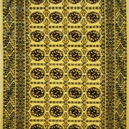 Χαλί Astron Gold-Black 158Χ199cm