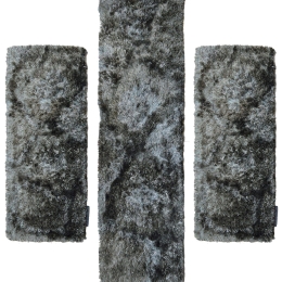 Χαλί Aslanis Shaggy Tori Grey 140X190cm