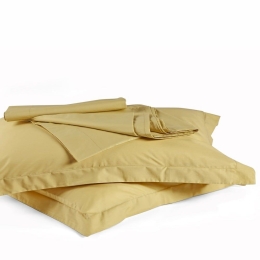 Σεντόνι True Col 1025 Ochre Kentia King Size 280x270cm 100% Βαμβακερό Περκάλι