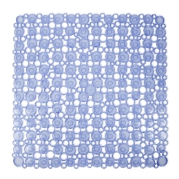 Πατάκι Αντιολισθητικό Rings 00274.001 Ciel 54Χ54 PVC