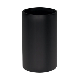 Ποτήρι Tube 03227 Matt Black Κεραμικό