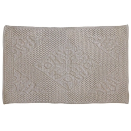 Πατάκι Μπάνιου Royal 05594.002 Cream 50 X 80 50x80cm 100% Βαμβάκι