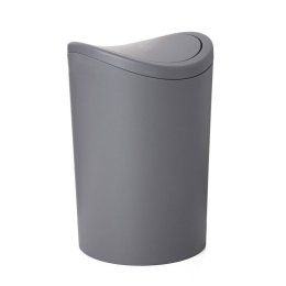Κάδος Απορριμμάτων Swing Bin 06725.002 Grey Πλαστικό