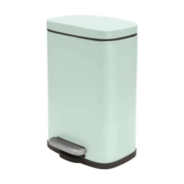 Κάδος Απορριμμάτων Akira 05392.011 5Lt Ice Green Μέταλλο