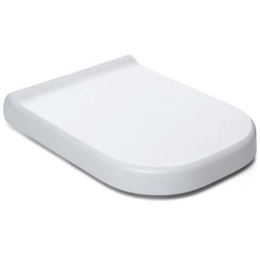 Καπάκι Λεκάνης Softclose Optima 06514.001 Τετράγωνο White Πολυπροπυλένιο