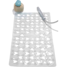 Πατάκι Αντιολισθητικό Hearts 00052.004 37x71 Clear 37Χ71 PVC