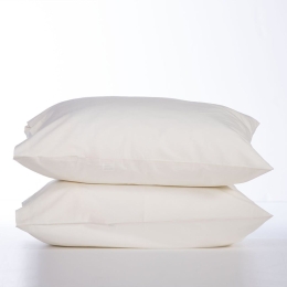 Μαξιλαροθήκη Σετ 2τμχ Basic Cream Nef-Nef 52 X 72 100% Βαμβάκι