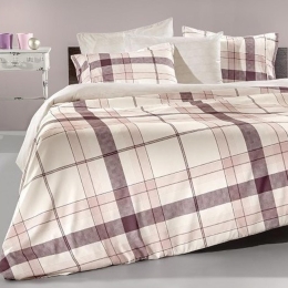 Σεντόνια Σετ 3Τμχ. Blazer Amethyst Guy Laroche Μονό 160x260cm Χωρίς Λάστιχο 100% Βαμβάκι