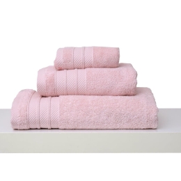 Πετσέτα Με Φάσα Soft Pink Anna Riska Χεριών 30x50cm 100% Βαμβάκι