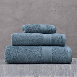 Πετσέτα Illusion Σετ 5τμχ Denim Ρυθμός Σετ Πετσέτες 70x140cm 100% Cotton