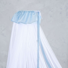 Κουνουπιέρα Βρεφική - Nappy Light Blue Nima 200x570cm Πολυέστερ